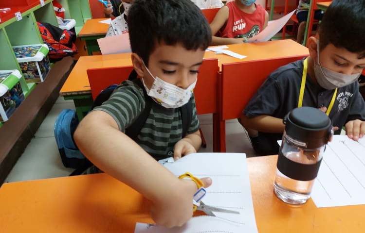 آموزش دست ورزی براساس خط تقارن 1