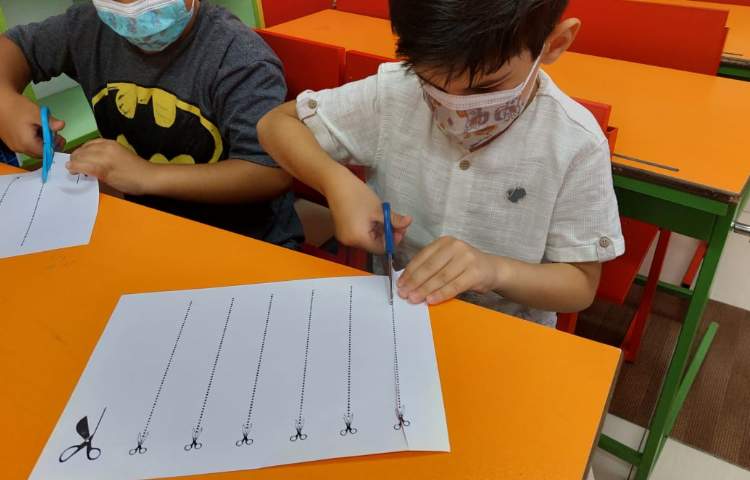 آموزش دست ورزی براساس خط تقارن 4