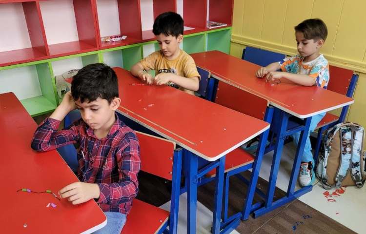 :آموزش دست چپ و راست، ساخت دستبند، کلاس انگور 3