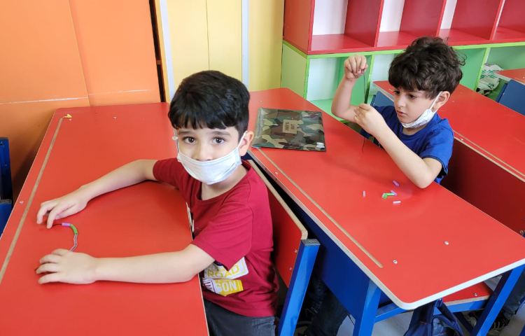 :آموزش دست چپ و راست، ساخت دستبند، کلاس انگور 4