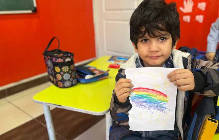 آموزش رنگین کمان 8