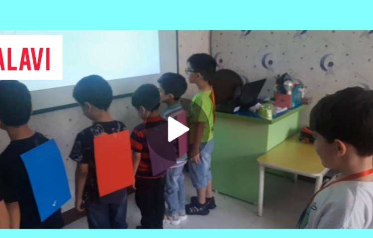 آموزش رنگ ها همراه با بازی 1