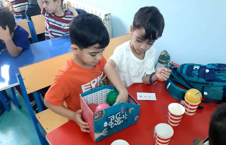 آموزش رنگ ها همراه با بازی