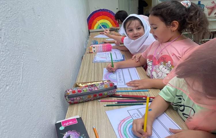 آموزش رنگ ها 2