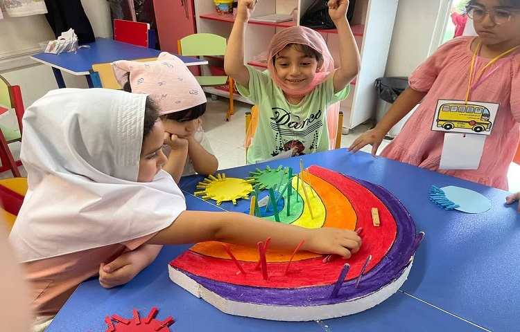 آموزش رنگ ها 3