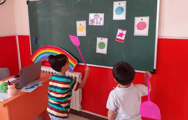 : آموزش رنگ ها 4