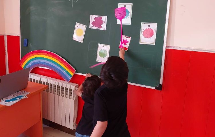 : آموزش رنگ ها 5