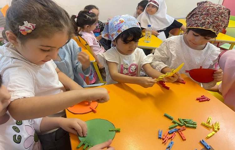 آموزش رنگ ها 5