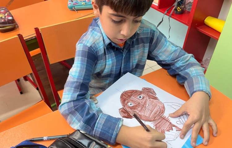 آموزش ریاضی ( خط تقارن ) 5