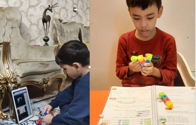 آموزش ریاضی (شمارش ) با چینه در پایه دوم بصورت آنلاین 2