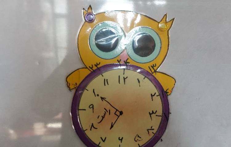 آموزش زاویه ها در ساعت