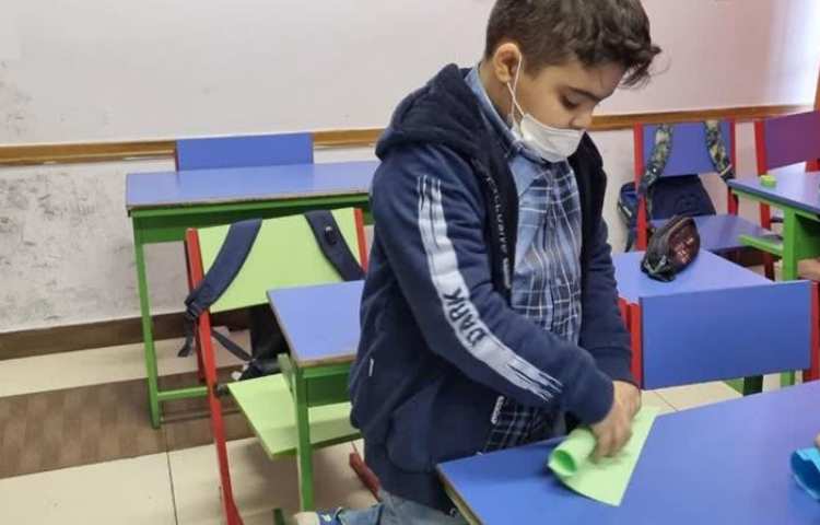 آموزش ساخت استوانه پایه سوم دبستان 3