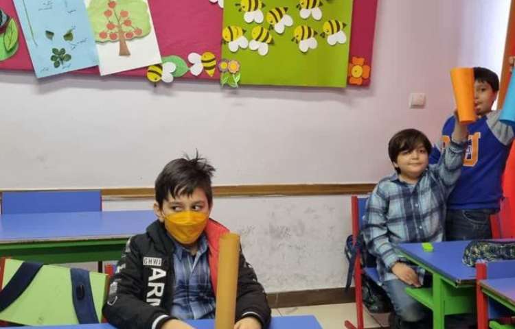 آموزش ساخت استوانه پایه سوم دبستان