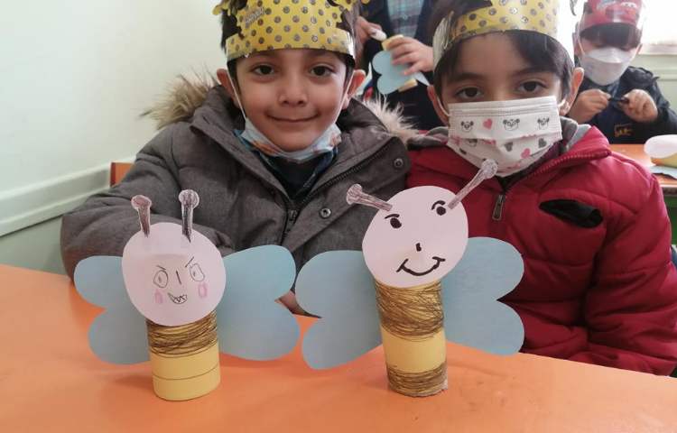 آموزش ساخت دست سازه زنبور