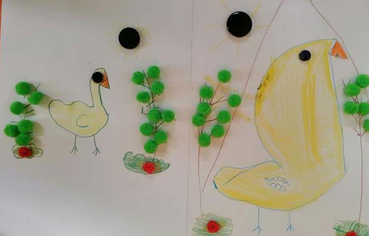 آموزش ساخت دست سازه و نقاشی اردک پایه اول دبستان 1