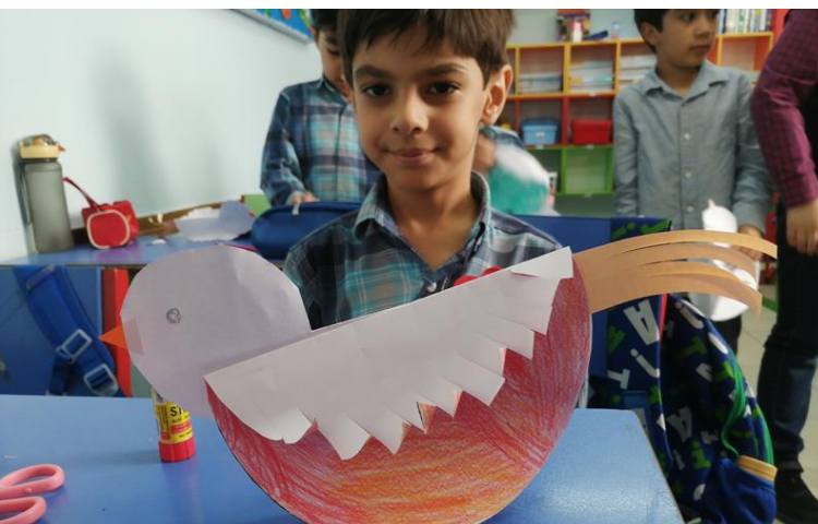 آموزش ساخت دست سازه پرنده 1