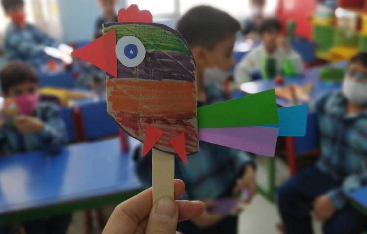 آموزش ساخت دست سازه پرنده 4