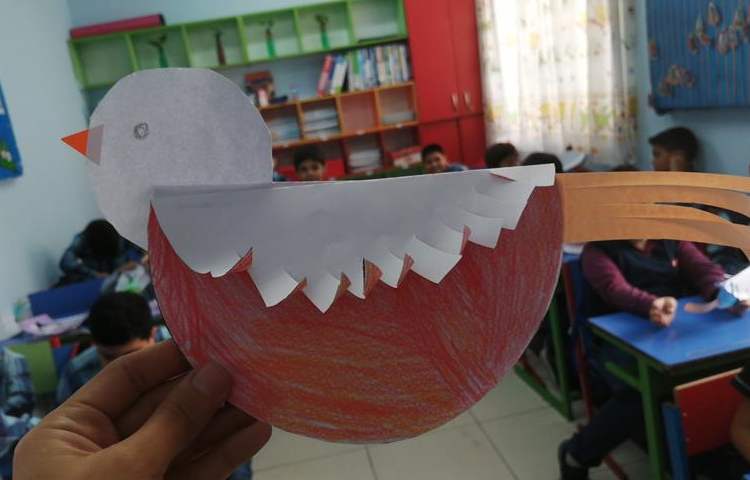 آموزش ساخت دست سازه پرنده 5