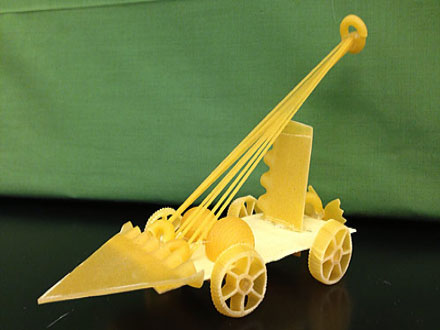 آموزش سازه ماکارونی؛ یک خلاقیت تمام عیار