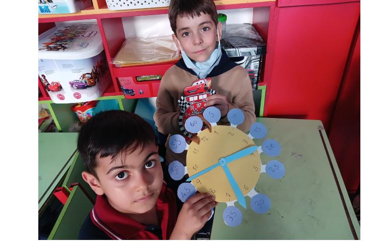 آموزش ساعت و دقیقه 1