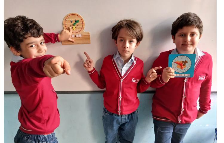 آموزش ساعت و دقیقه