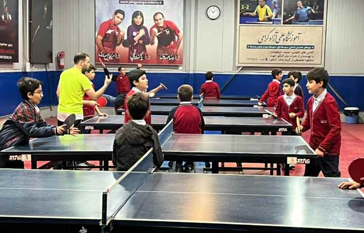 آموزش سرویس backhand push(هل بک‌هند ساده)