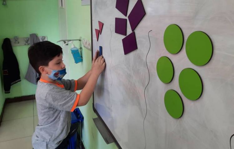 آموزش شمارش اشکال در پایه اول 1