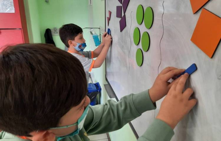 آموزش شمارش اشکال در پایه اول 3