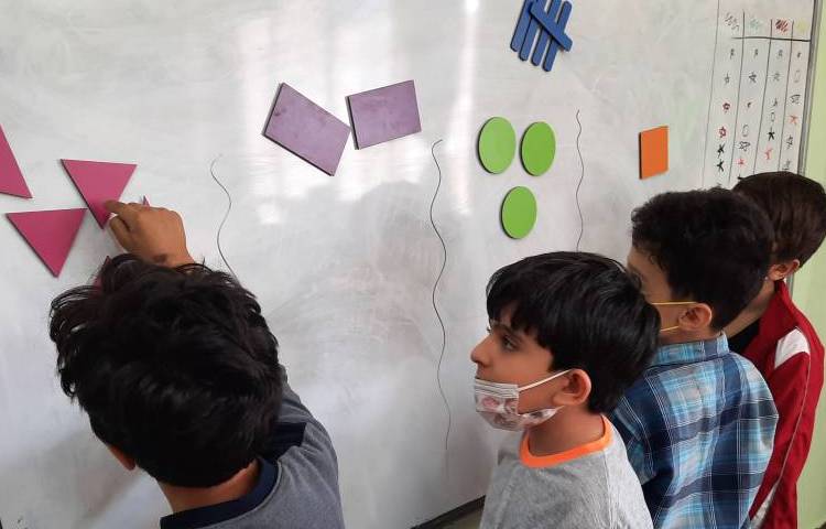 آموزش شمارش اشکال در پایه اول 4