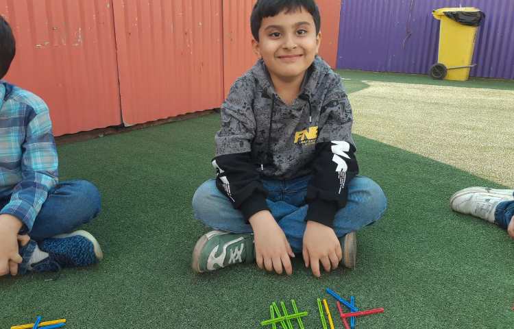 آموزش شمارش اعداد با استفاده از چوب خط