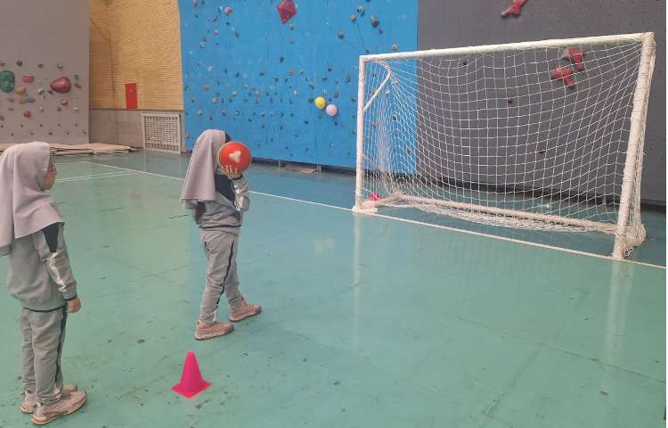 آموزش شوت در دروازه