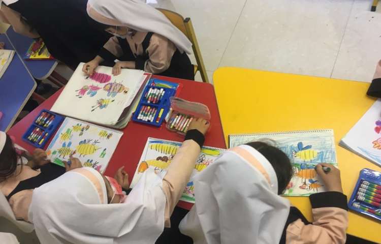 آموزش شکل بیضی ( زنبورها ) 2