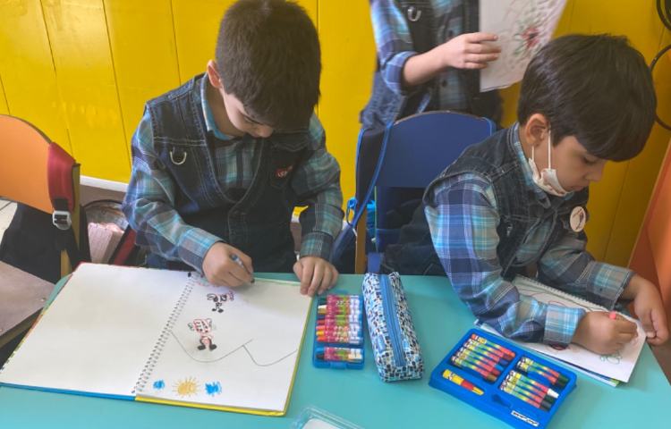 :آموزش شکل هندسی دایره کفشدوزک، کلاس بادبادک 1