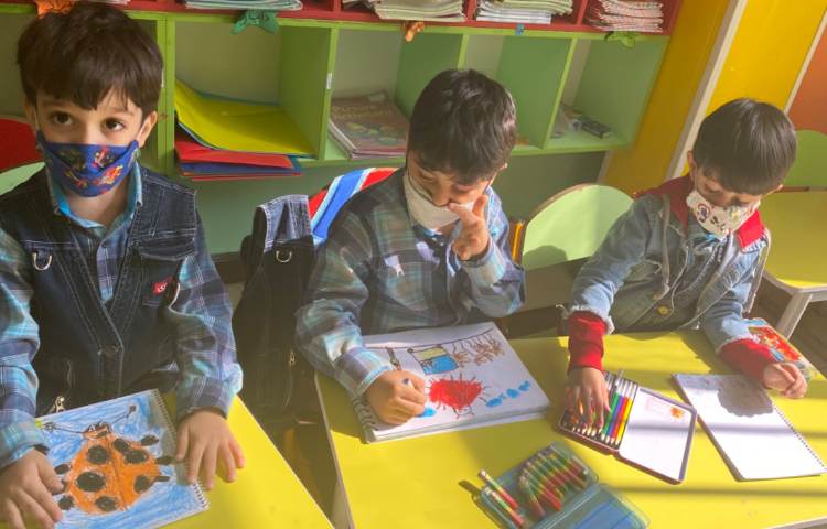 :آموزش شکل هندسی دایره کفشدوزک، کلاس بادبادک 2