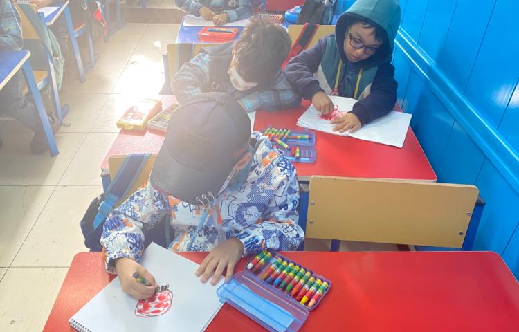 :آموزش شکل هندسی دایره کفشدوزک، کلاس شاپرک 6