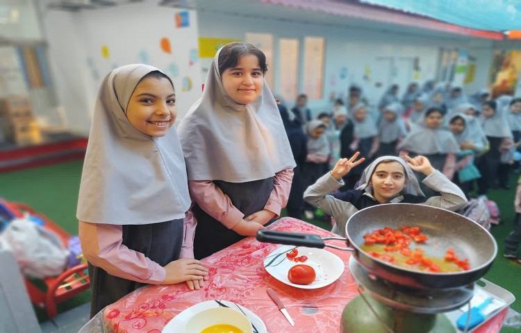 آموزش صبحانه سالم در صبحگاه 1