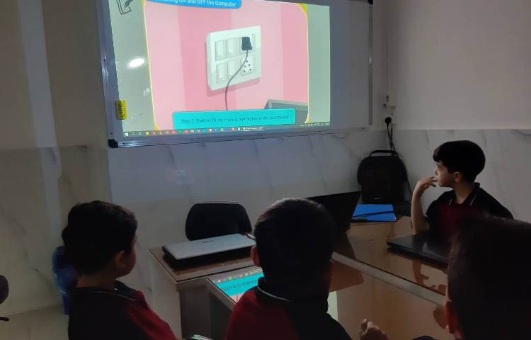 آموزش صحیح روشن خاموش کردن رایانه و آشنایی با دسکتاپ 5