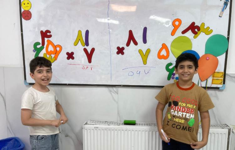 آموزش ضرب ریاضی 1