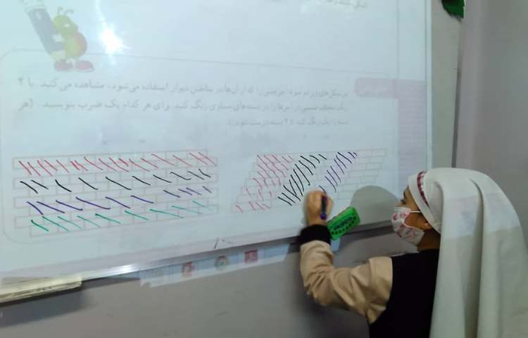 آموزش ضرب "یک" با استفاده از دست ورزی و حل تمرینات کتاب 11