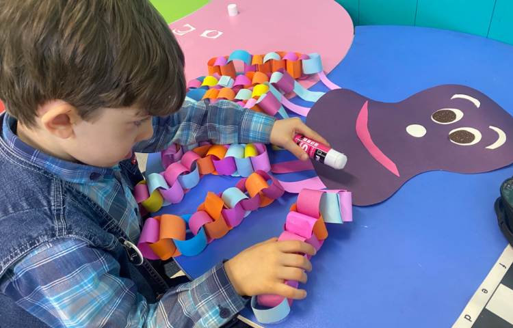 :آموزش عدد هشت و ساخت هشت پا 3