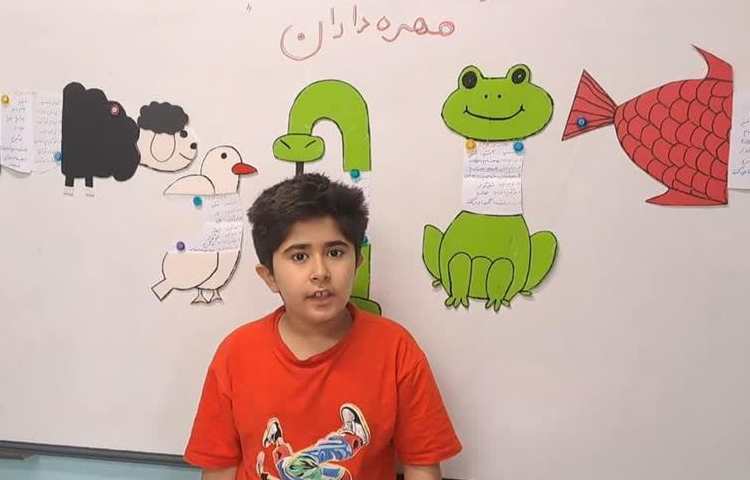 آموزش علوم ( بی مهرگان )دانش آموزان پایه سوم دبستان 5