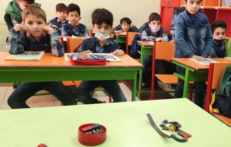 آموزش علوم درس آهن ربا پایه اول دبستان 2