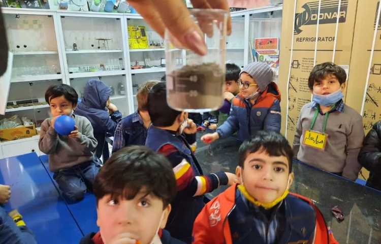 آموزش علوم درس هوا دانش آموزان پایه اول