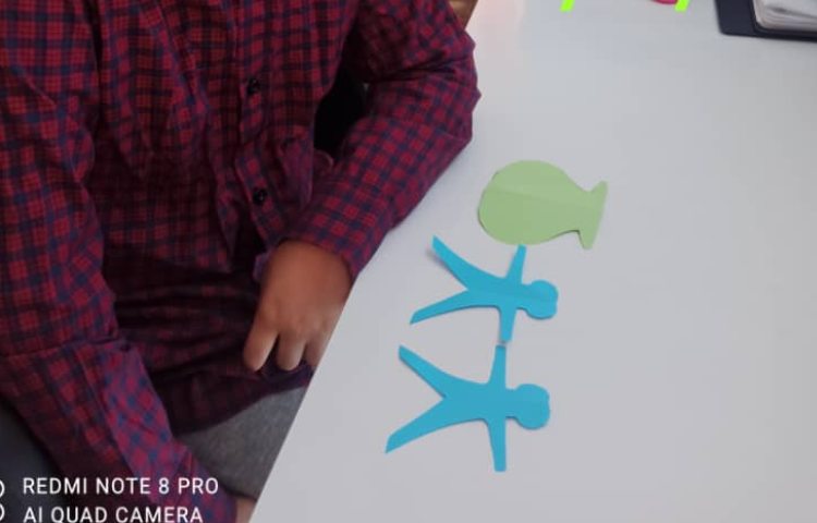 آموزش مبحث تقارن با استفاده از کاردستی 6