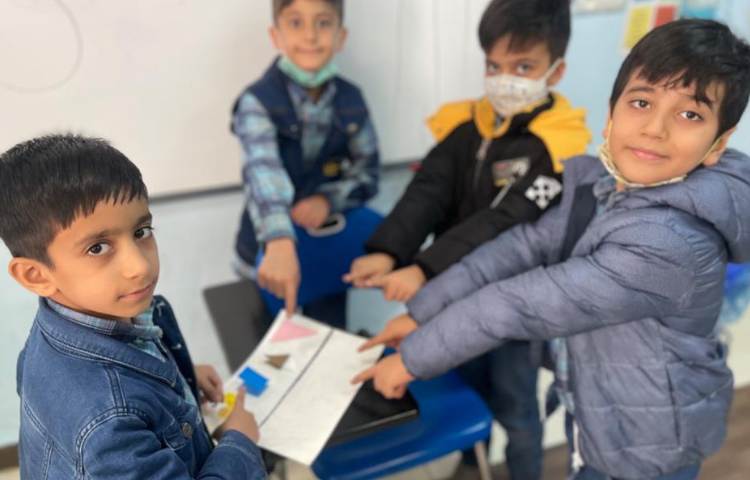 آموزش مبحث تقارن پایه اول دبستان 2