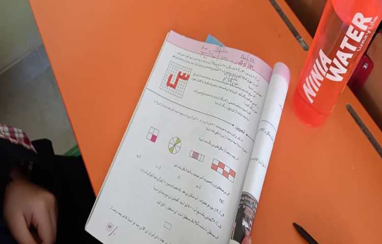 آموزش مبحث درصد و حل تمرین های مربوط به آن در کنار خلاقیت دانش آموزان 3