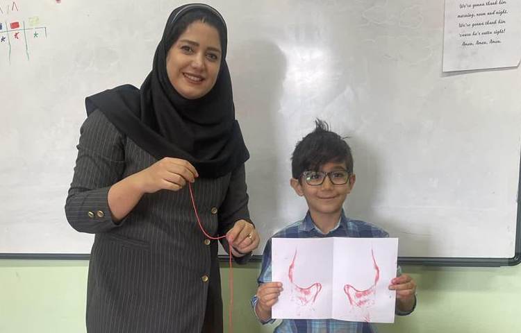 آموزش مبحث ریاضی تقارن 8