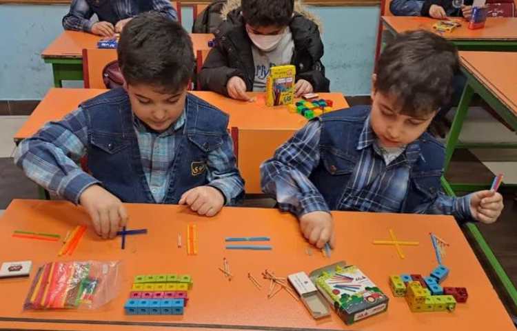 آموزش مبحث ضرب با چوب خط پایه سوم دبستان علوی