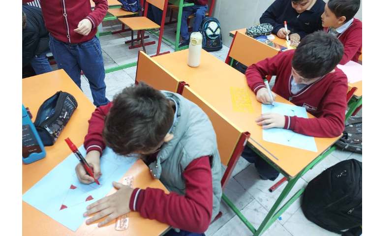 آموزش مجموع زاویه های داخلی اشکال هندسی همراه با دست ورزی 8