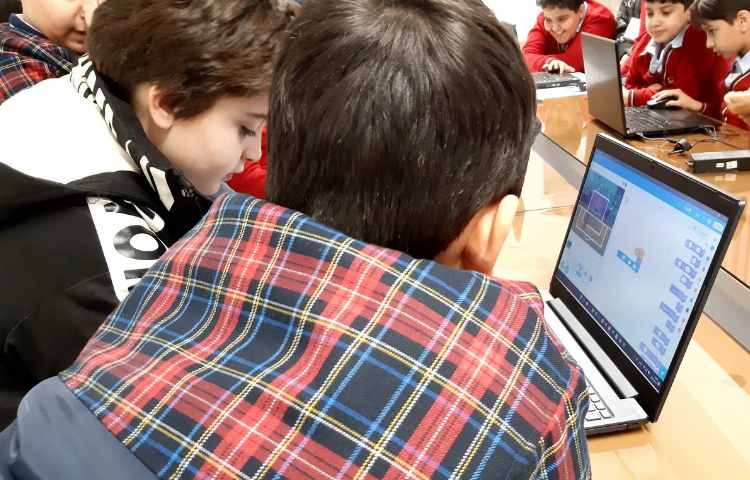 آموزش مختصات x,y و بلوک های آن 4